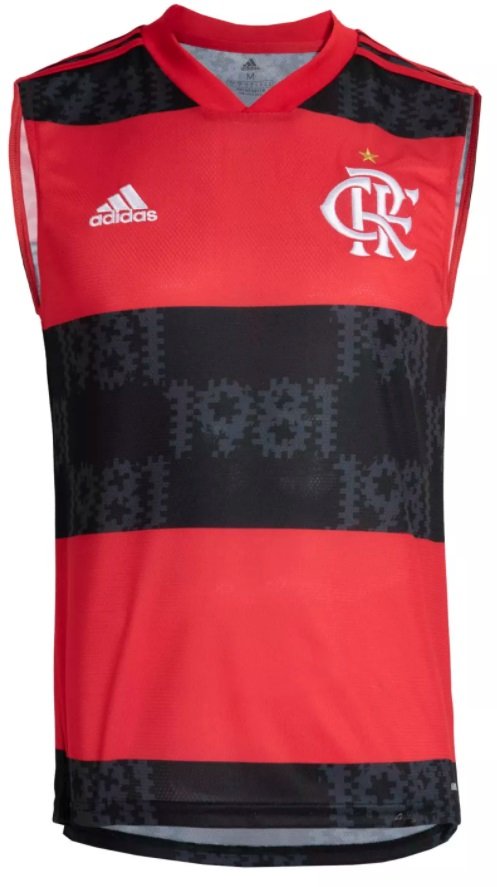 Camisa regata I Flamengo 2021 2022 Adidas oficial